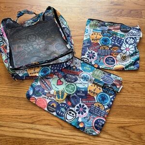 Life is Good travel packing bags